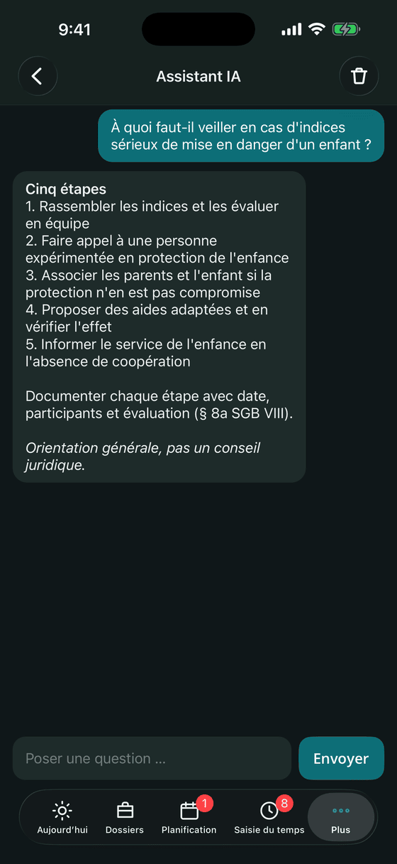 Assistant IA hors ligne